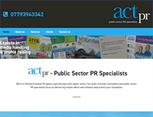 Tablet Screenshot of actpr.co.uk